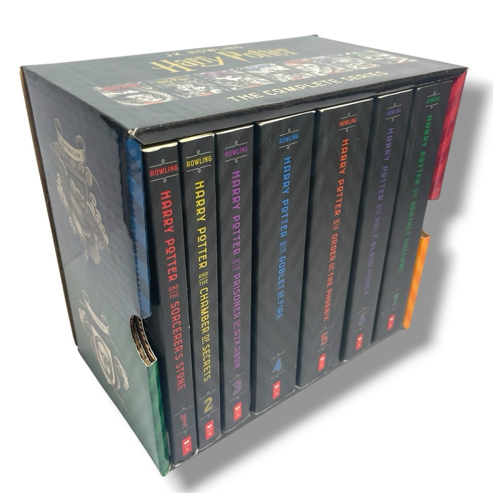 J.K. Rowling Harry Potter The Complete Series Book 1-7 Special Edition Boxed Set